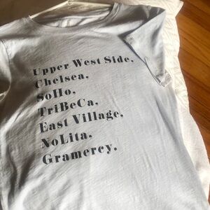 J Crew Small NYC T SHIRT